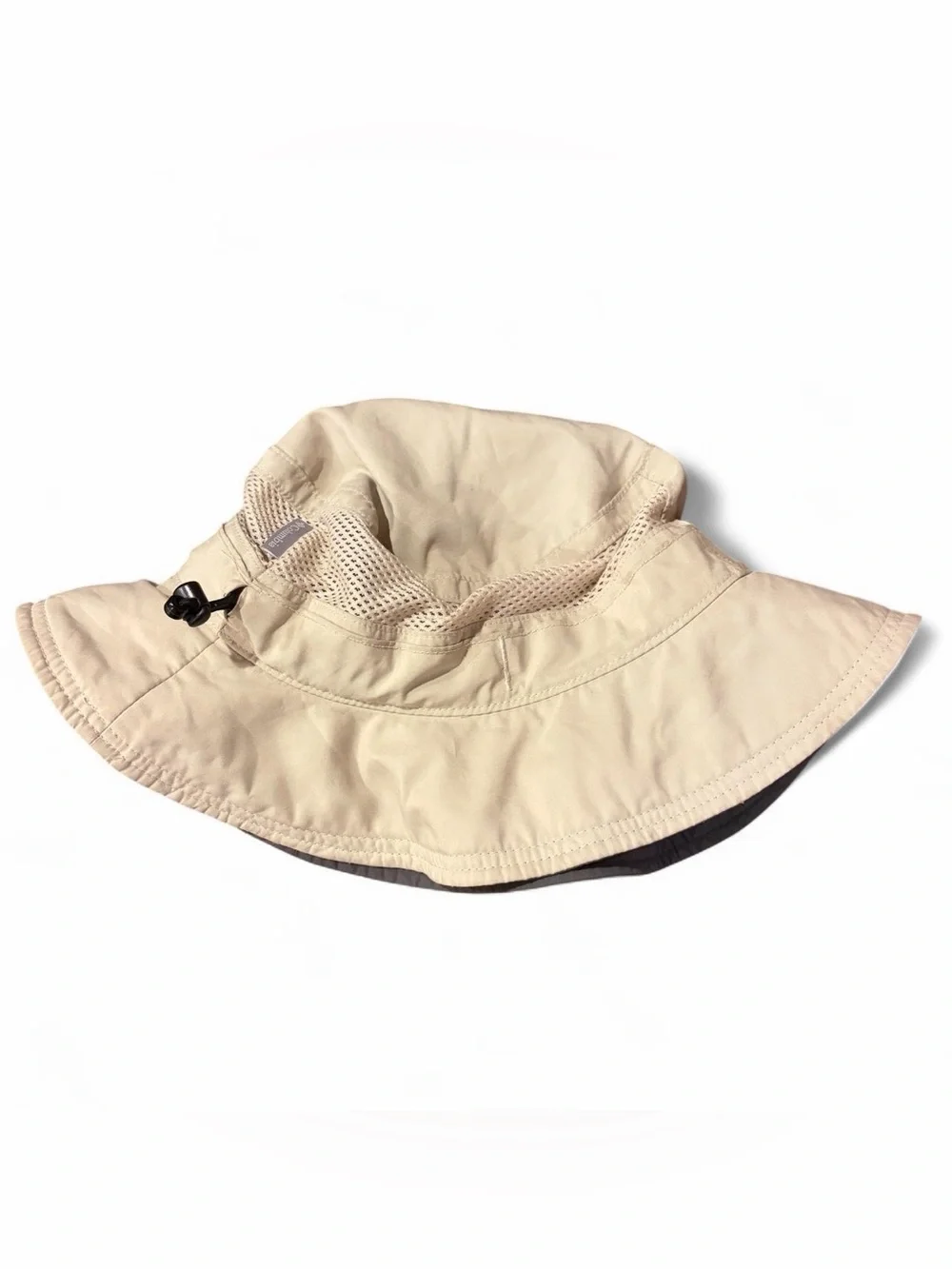 Columbia Youth Bora Bora Booney Sun Hat OS Khaki EUC